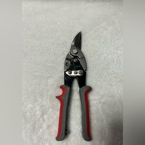 Anvil tin snips Sheet Metal Left Cut Heavy Duty Shear Scissors 10”